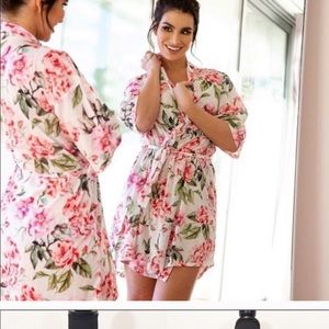 Show me your MuMu small flowered robe